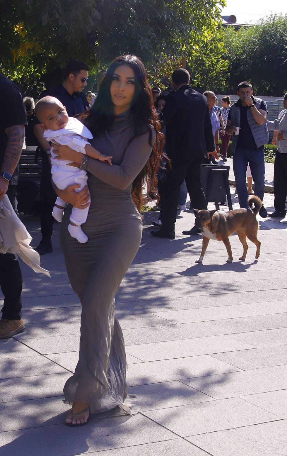 Kim Kardashian bautiza a sus hijos en Armenia