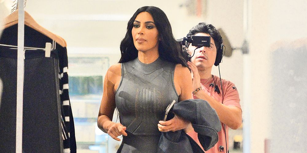 Kim Kardashian Just Walked The Streets Of New York In A Skintight