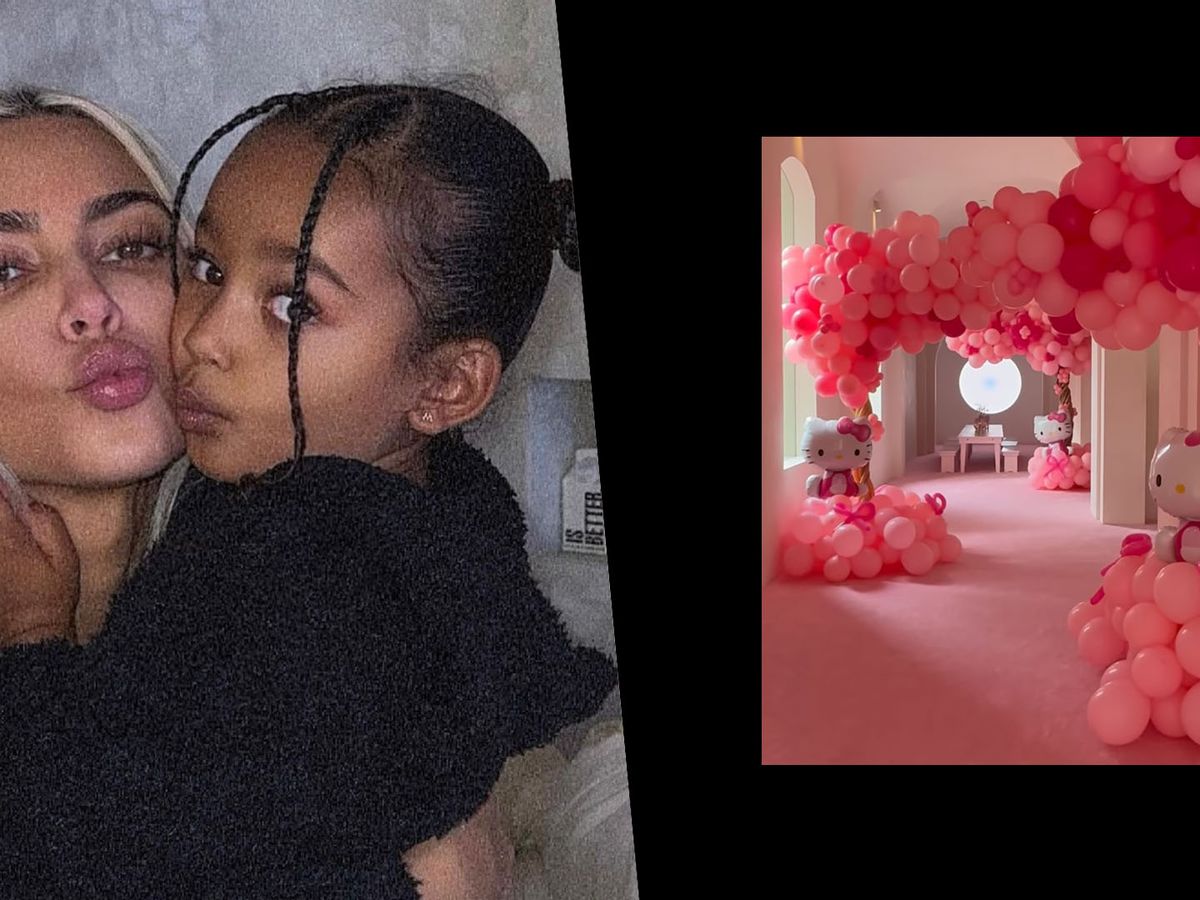 Kim Kardashian's mansion turns pink for Chicago's Hello Kitty