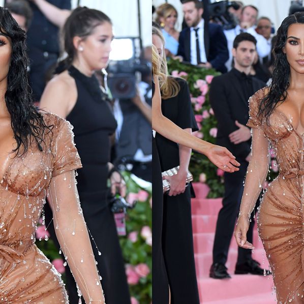 Kim Kardashian's Met Gala Corset Was So Tight, She Couldn't Sit
