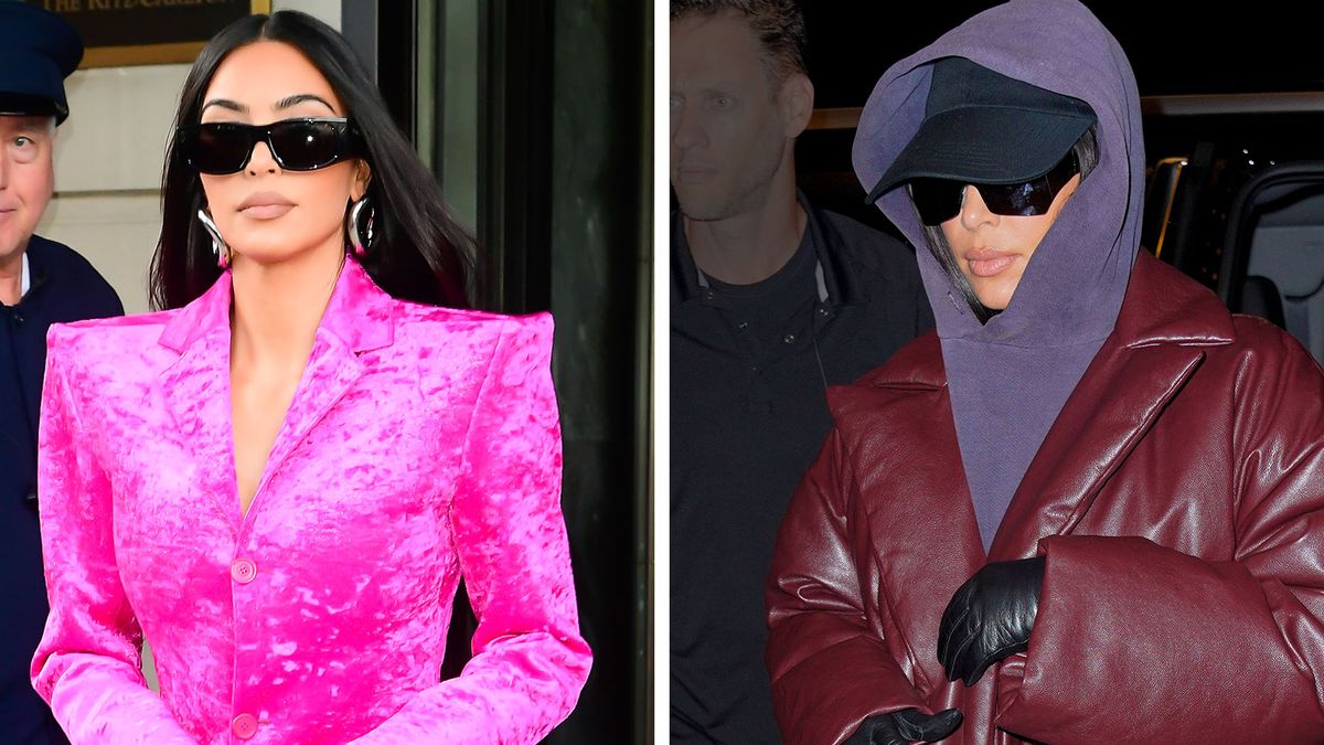 Kim Kardashian Wore Two Insane Outfits in One Day in NYC