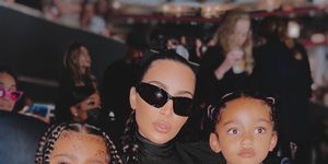 kim kardashian ya ha presentado a sus hijos a kim kardashian