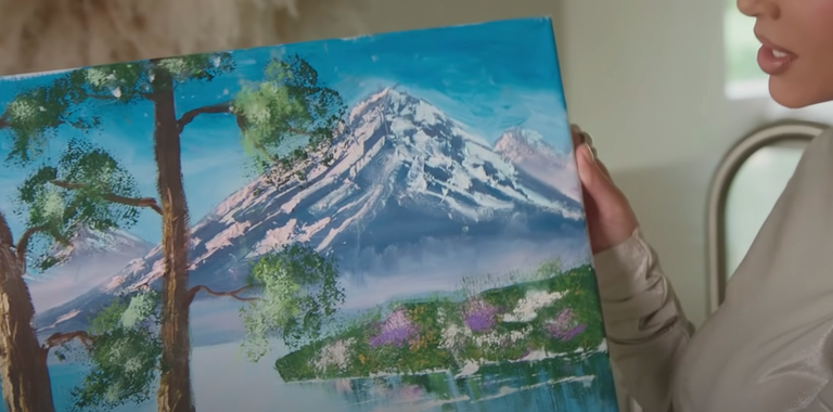 kim kardashian art