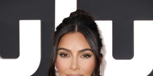 kim kardashian's newly cut bangs are the shortest they've been since 2012