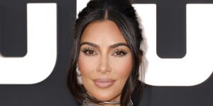 kim kardashian's newly cut bangs are the shortest they've been since 2012