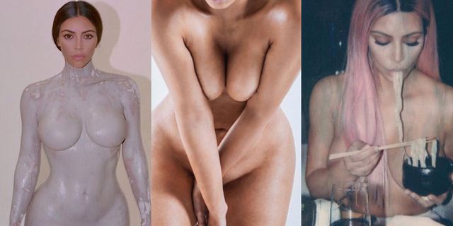 Kim Kardashian instagram desnuda