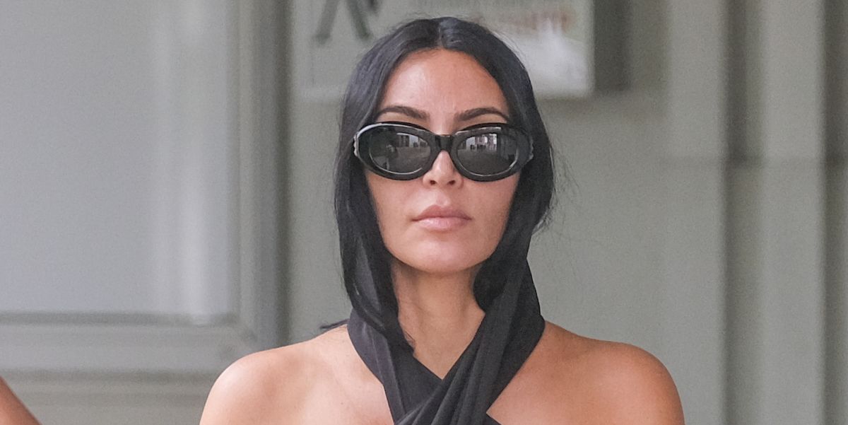 Kim Kardashian Goes Incognito in a Hooded Dress at the 2025 Venice Film Festival