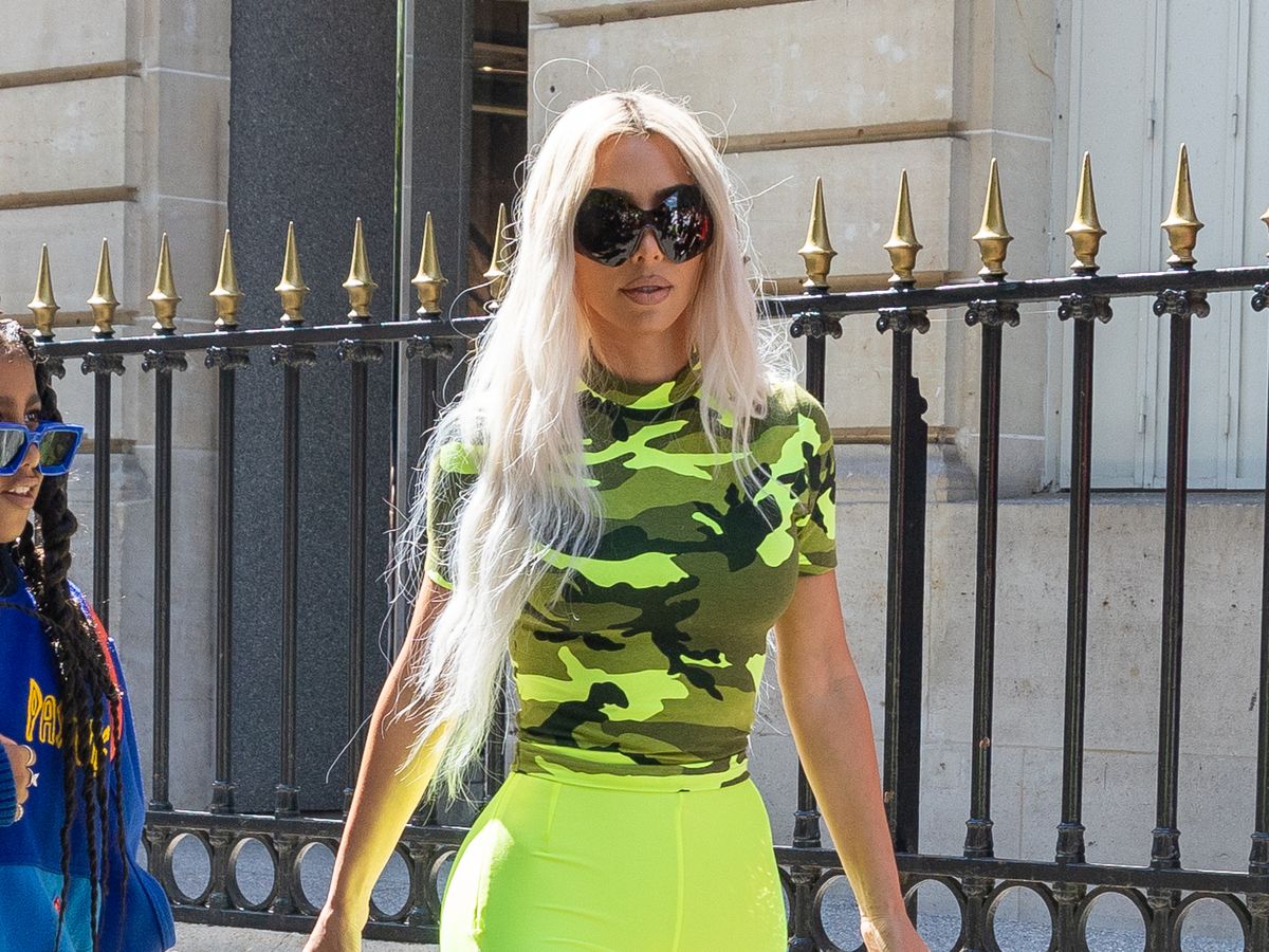 WornOnTV: Kim's green sleeveless tank top on Keeping Up with the  Kardashians, Kim Kardashian