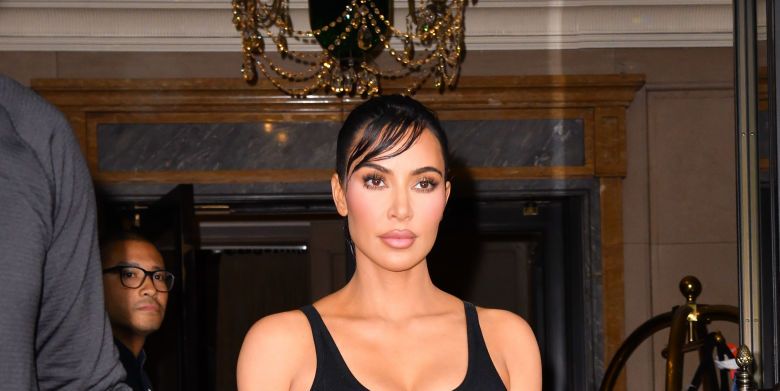 Kim Kardashian shows off her G-string thong in racy cut-out dress in new  photos from NYC trip