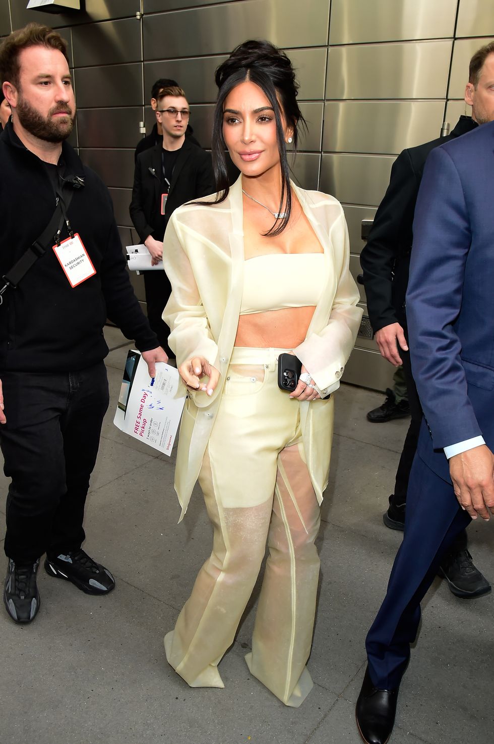 kim kardashian in new york city on april 25, 2023