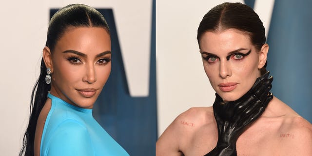 Kim Kardashian y Julia Fox, ex de Kanye West, coinciden en la misma fiesta de Vanity Fair tras Oscar 2022 kim kardashian y julia fox, ex de kanye west, coinciden en la misma fiesta de vanity fair tras oscar 2022