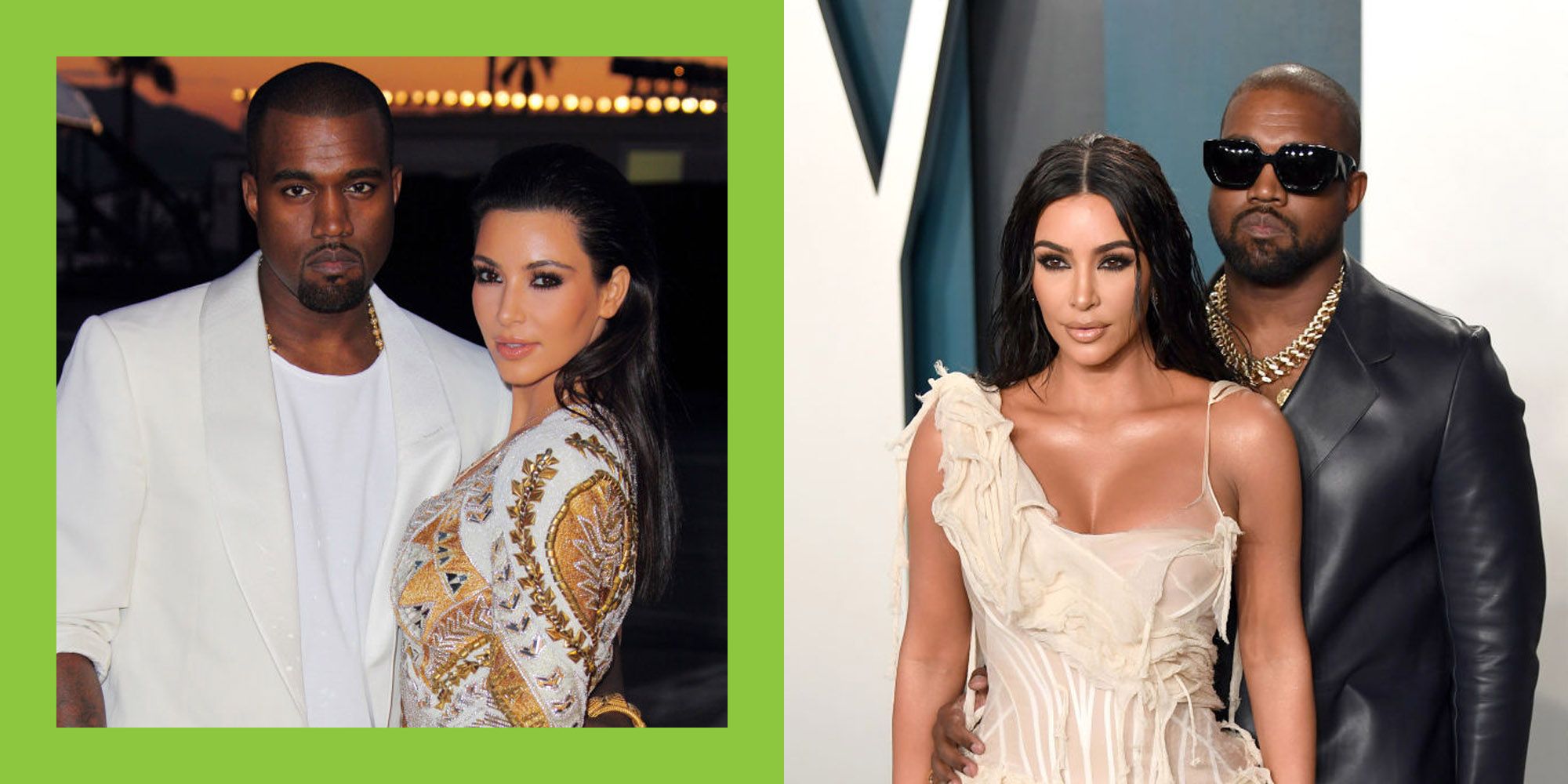 Kim Kardashian and Kanye West - relationship timeline
