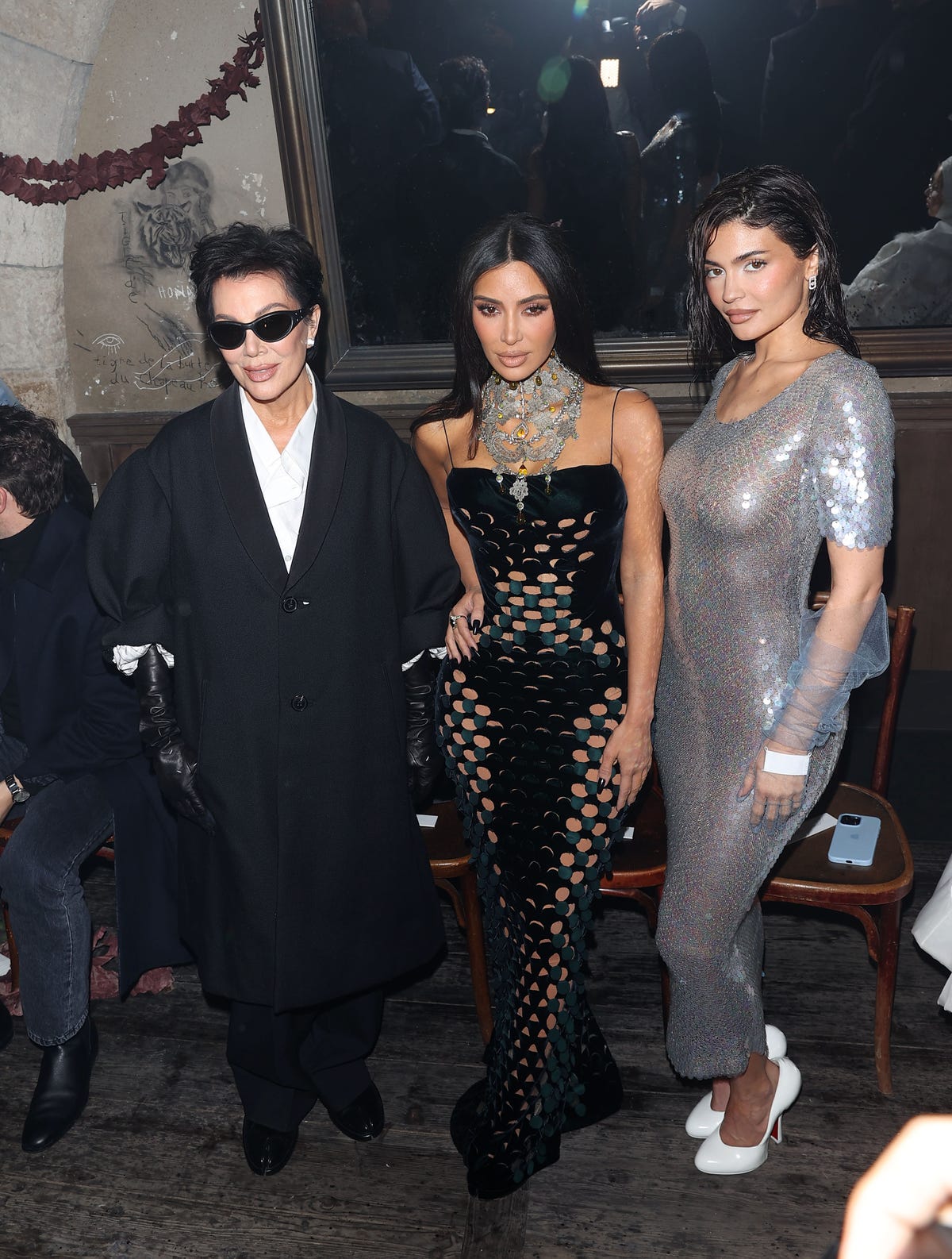 Kim Kardashian and Kylie Jenner do naked dressing in Paris