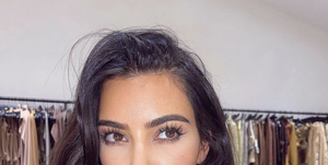 kim kardashian has bleached her eyebrows