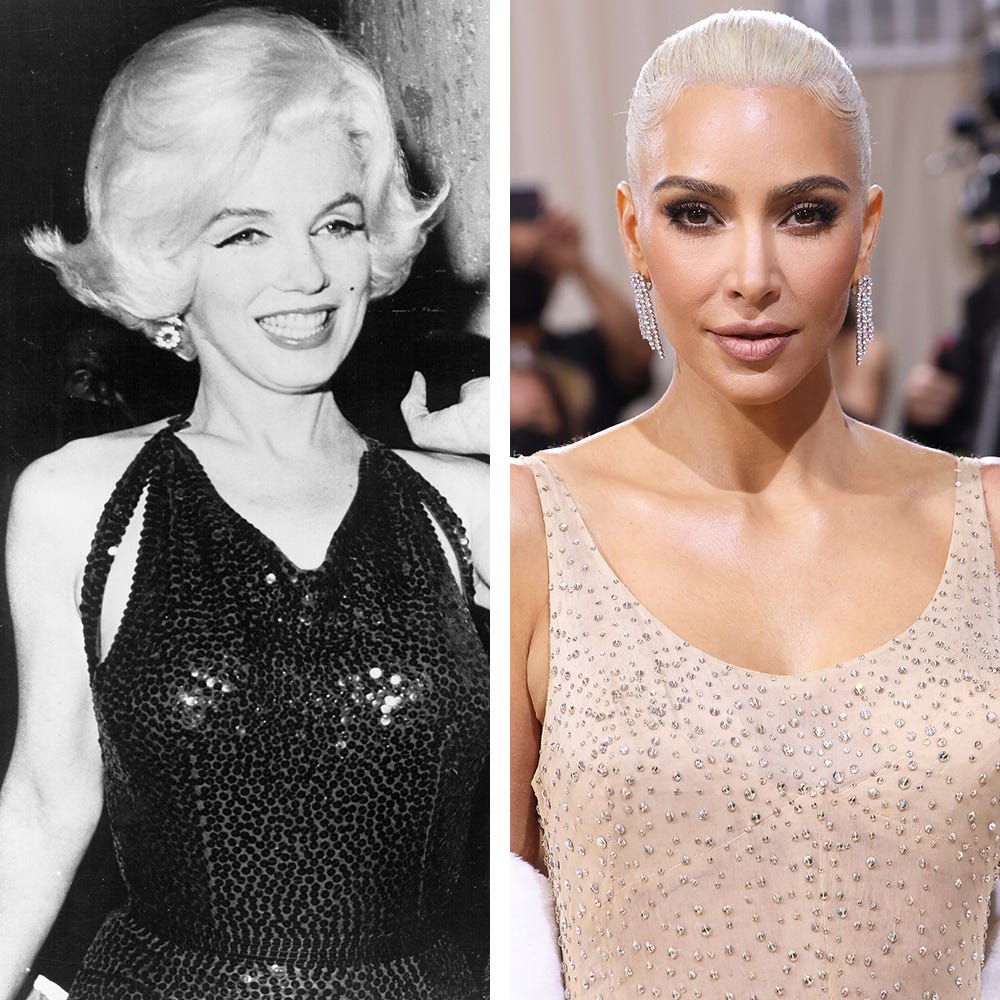 Kim Kardashian Wore Marilyn Monroe to the 2022 Met Gala, and the