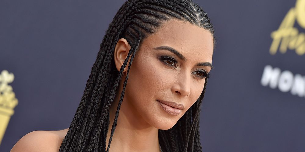 Kim Kardashian West Responds to the Backlash Over Her Braids  Glamour