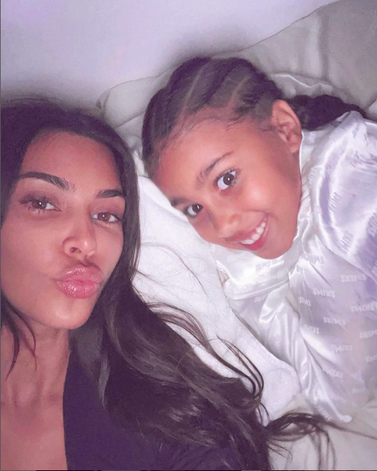 Kim Kardashian & North West Share Cute Selfie On Instagram