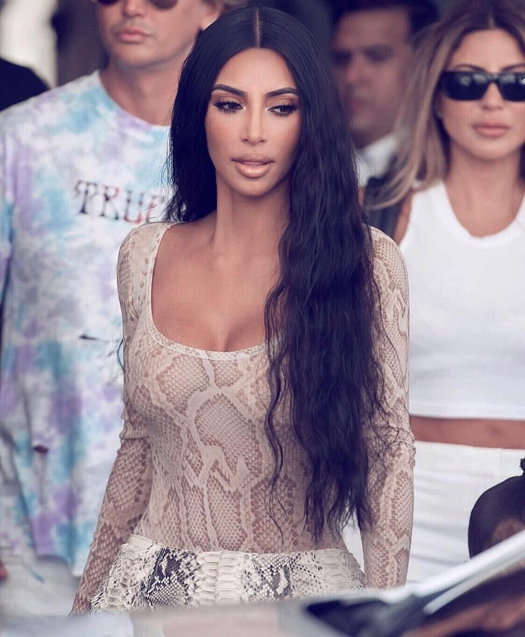 Kim Kardashian poses in a purple thong bikini for sexy photoshoot on Bali  beach | The Irish Sun