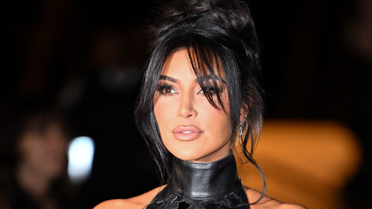 Kim Kardashian puts on a eye-popping display as she wears just a