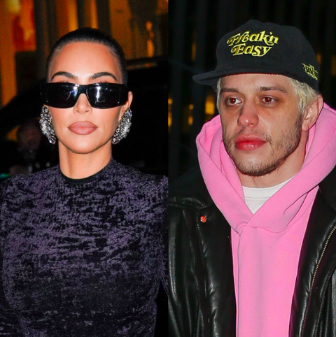 Pete Davidson Appears to Get Tattoo of Kim Kardashians Kids Initials on  His Neck  Complex
