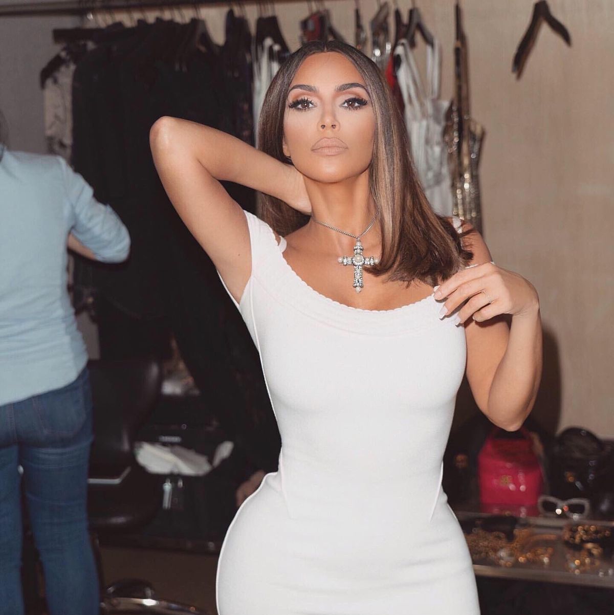 Kim Kardashian reveals the name of her new shapewear brand