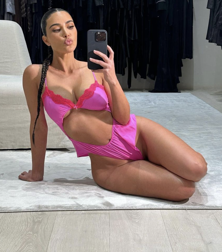 Kim Kardashian's SKIMS Unveils Savvy Marketing Campaign . . . With a Nipple  Bra