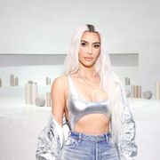kim kardashian visits the skkn by kim holiday pop up store at westfield century city mall
