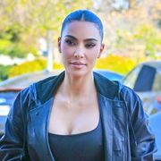 kim kardashian was spotted at a football match in north london