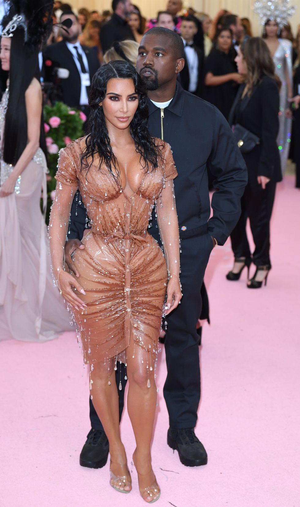 kim kardashian en la gala met de 2019
