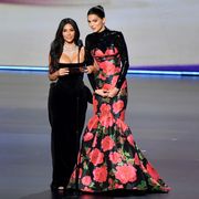 Kendall Jenner and Kim Kardashian
