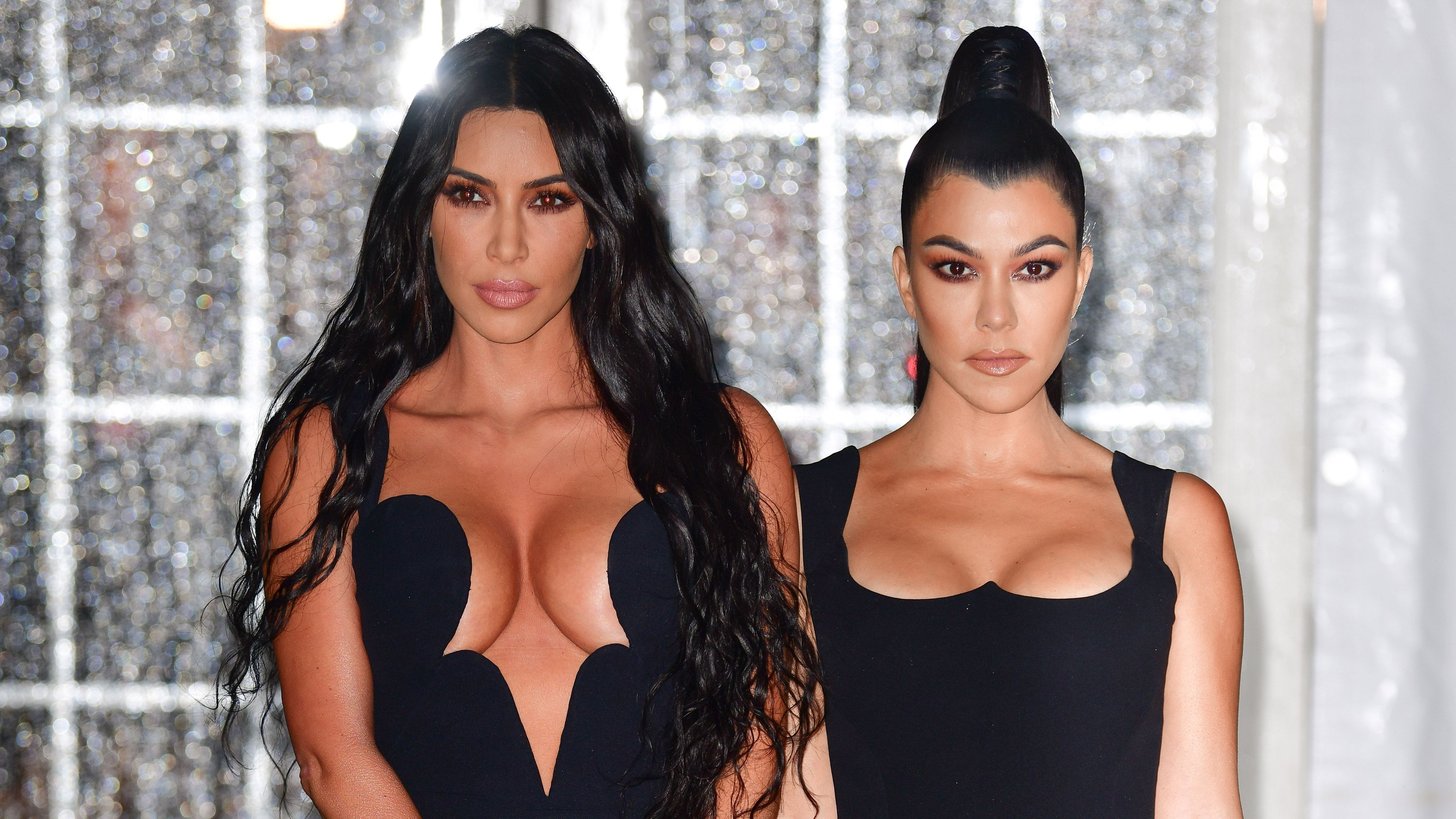 Kim Kardashian accused of copying Kourtney's hair in 'crazy' new bra advert