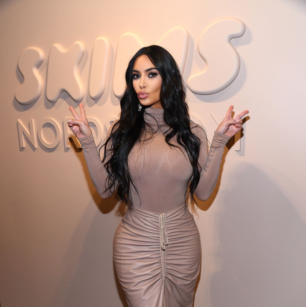 Kim Kardashian West celebrates the launch of SKIMS at Nordstrom