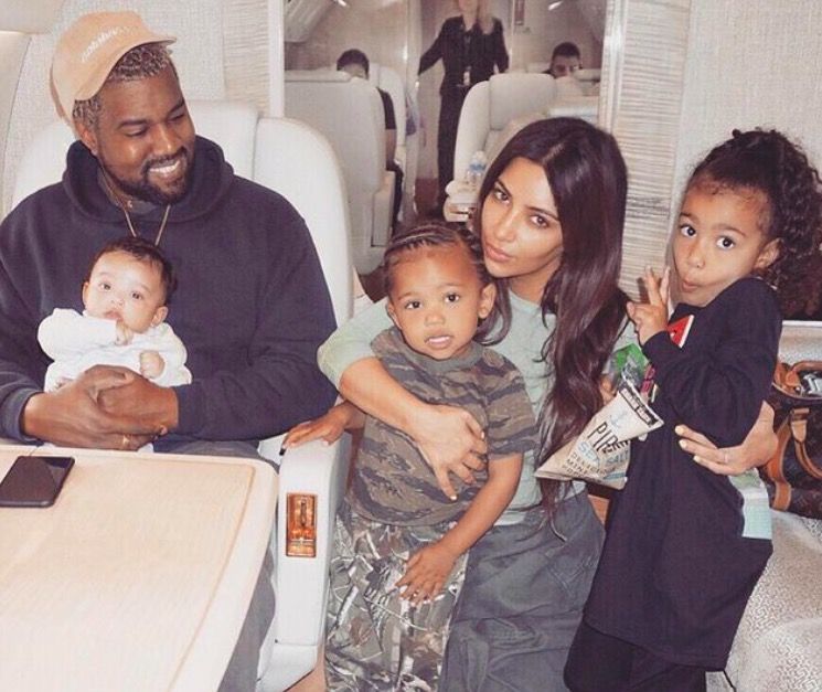 Kim Kardashian takes Halloween pics with Kanye, North and Saint in