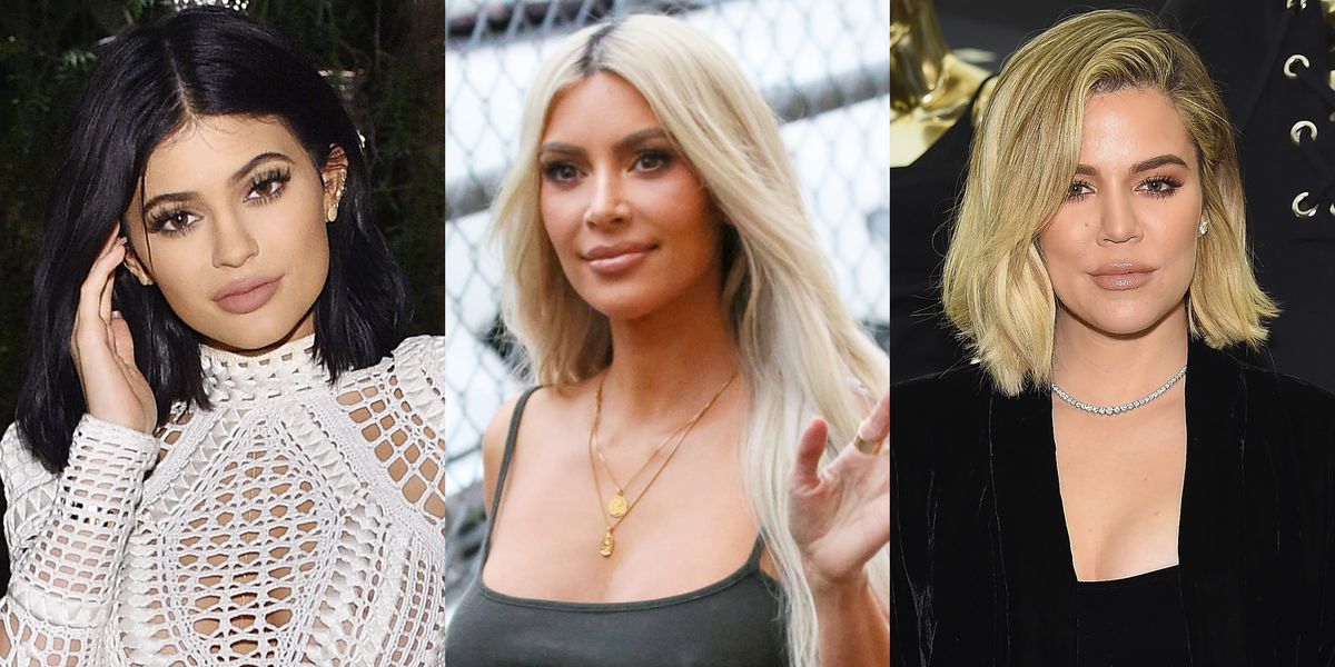 Kylie, Kim, and Khloe Kardashian
