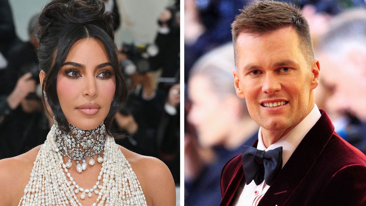 See Photo of Kim Kardashian and Tom Brady Together at Fourth of
