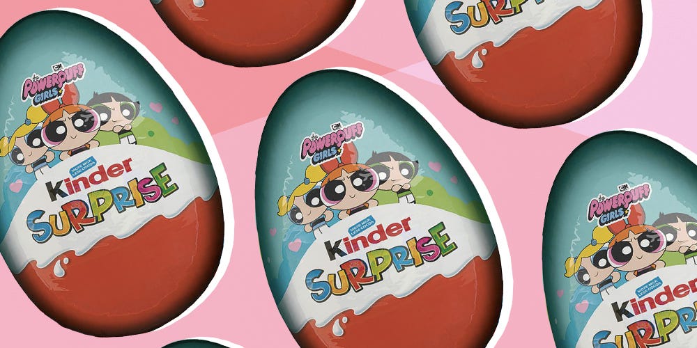 Giant Kinder Easter Eggs