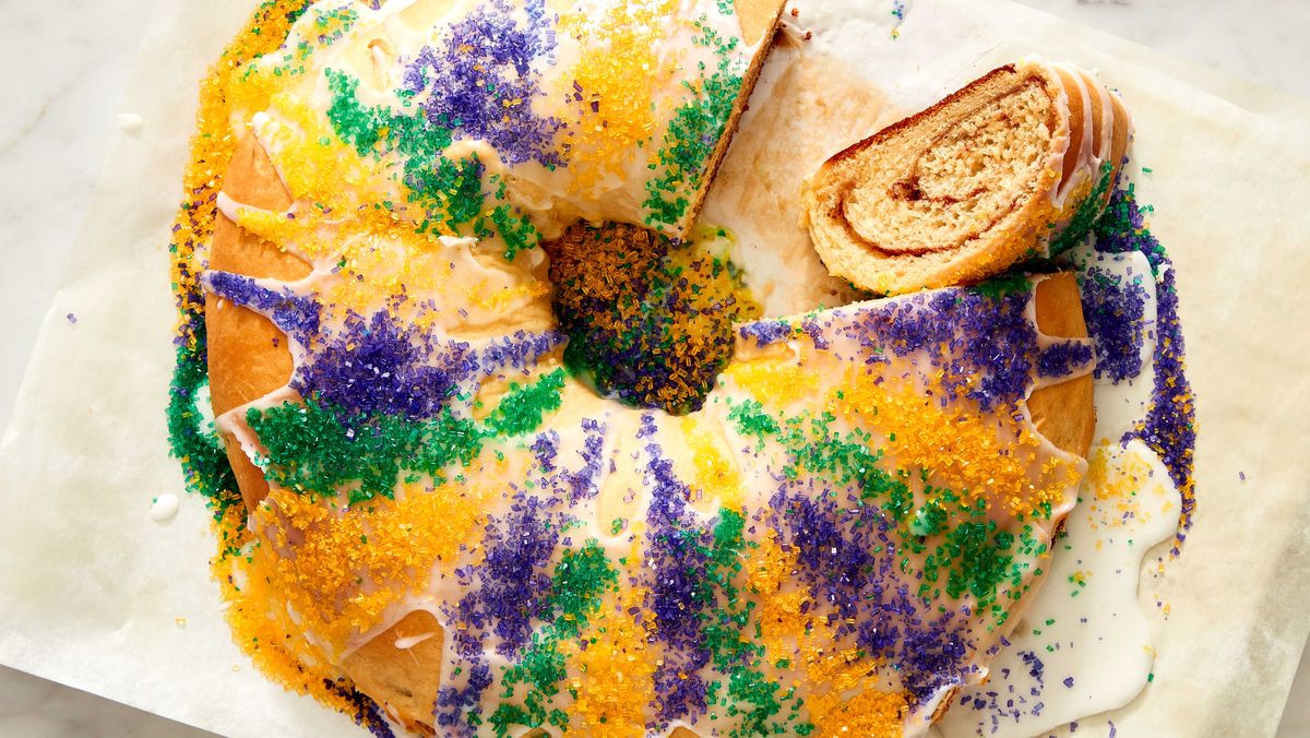 preview for Your Mardi Gras Celebration Isn't Complete Without Classic King Cake