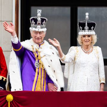 king charles iii and queen camilla coronation day