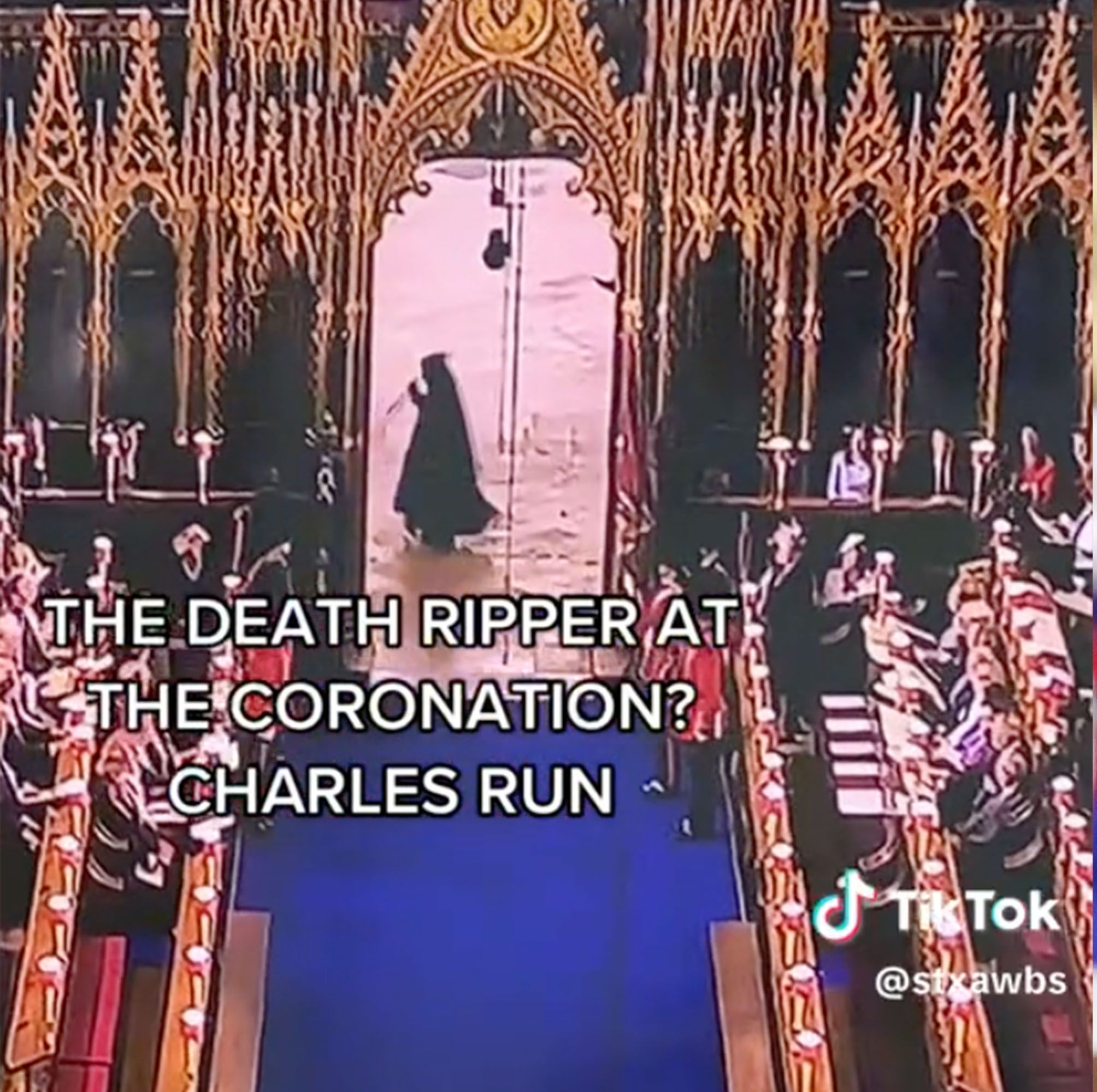 Royal Fans Freaked Out After Spotting a Grim Reaper in Footage from the Coronation