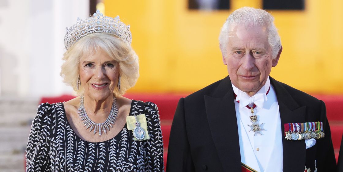 king charles iii and the queen consort visit germany day one
