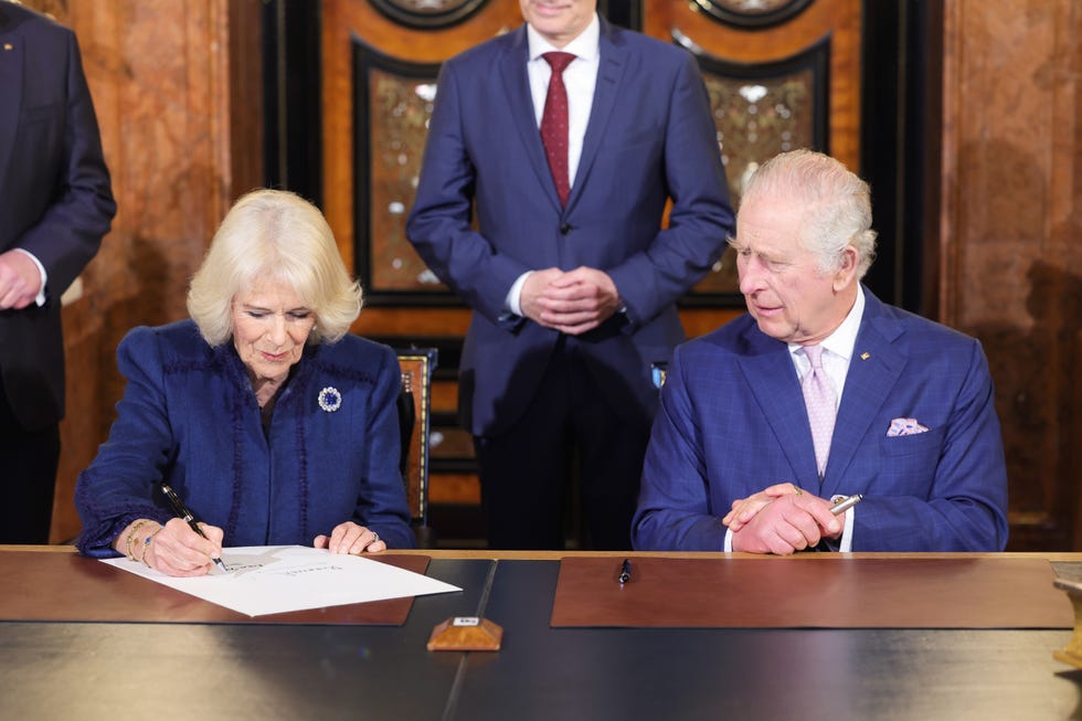 king charles iii and the queen consort visit germany day three