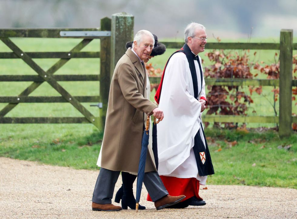 king charles iii attends sunday church