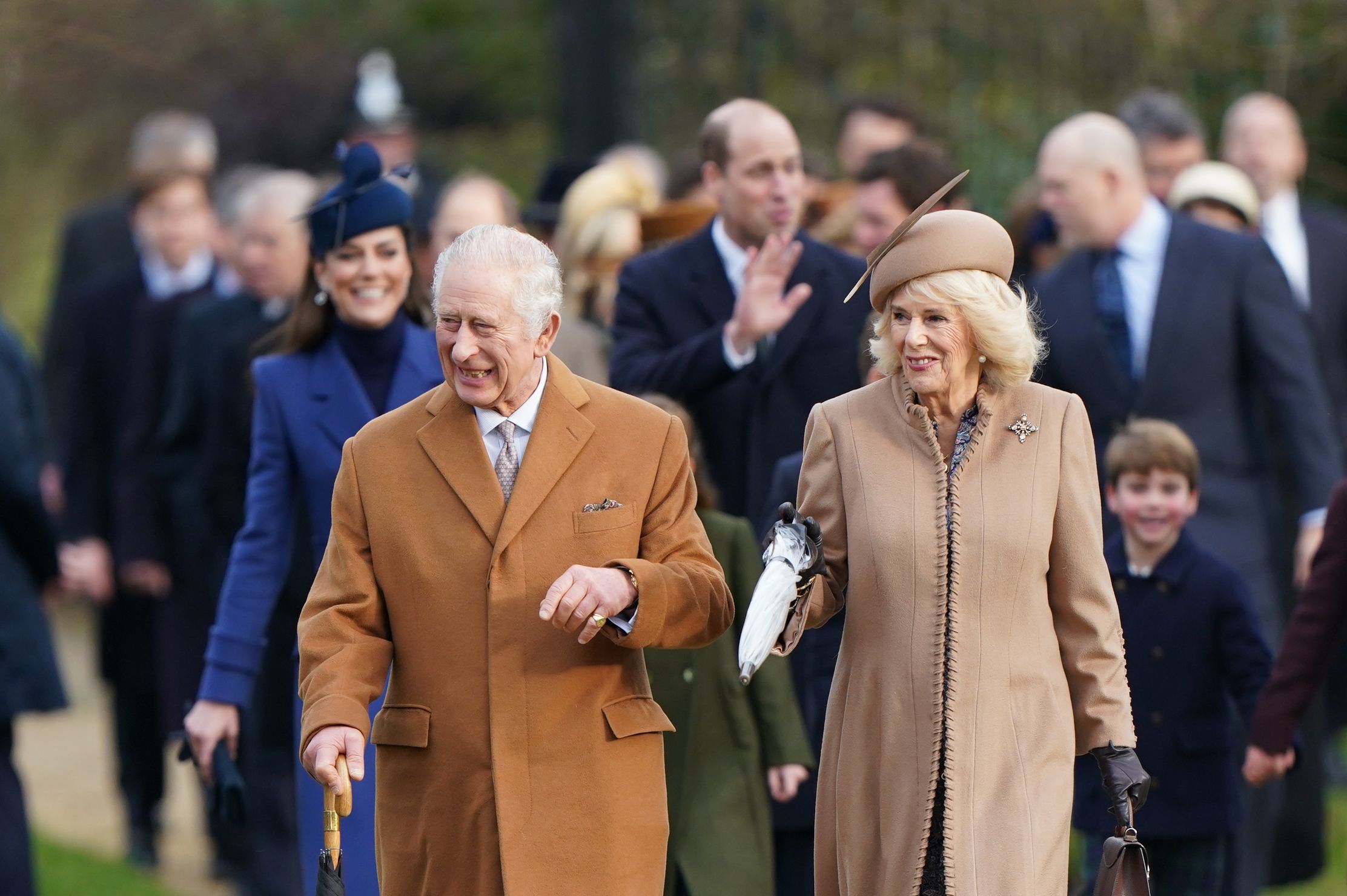 The Best Photos Of The Royal Family At Sandringham On Christmas 2023