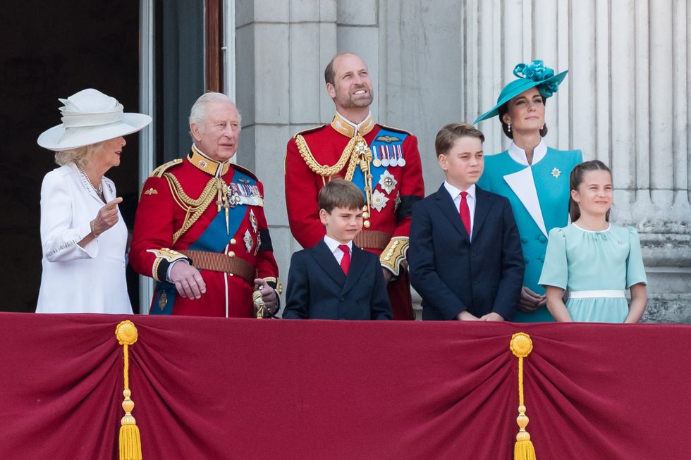 trooping the colour king's birthday parade in london