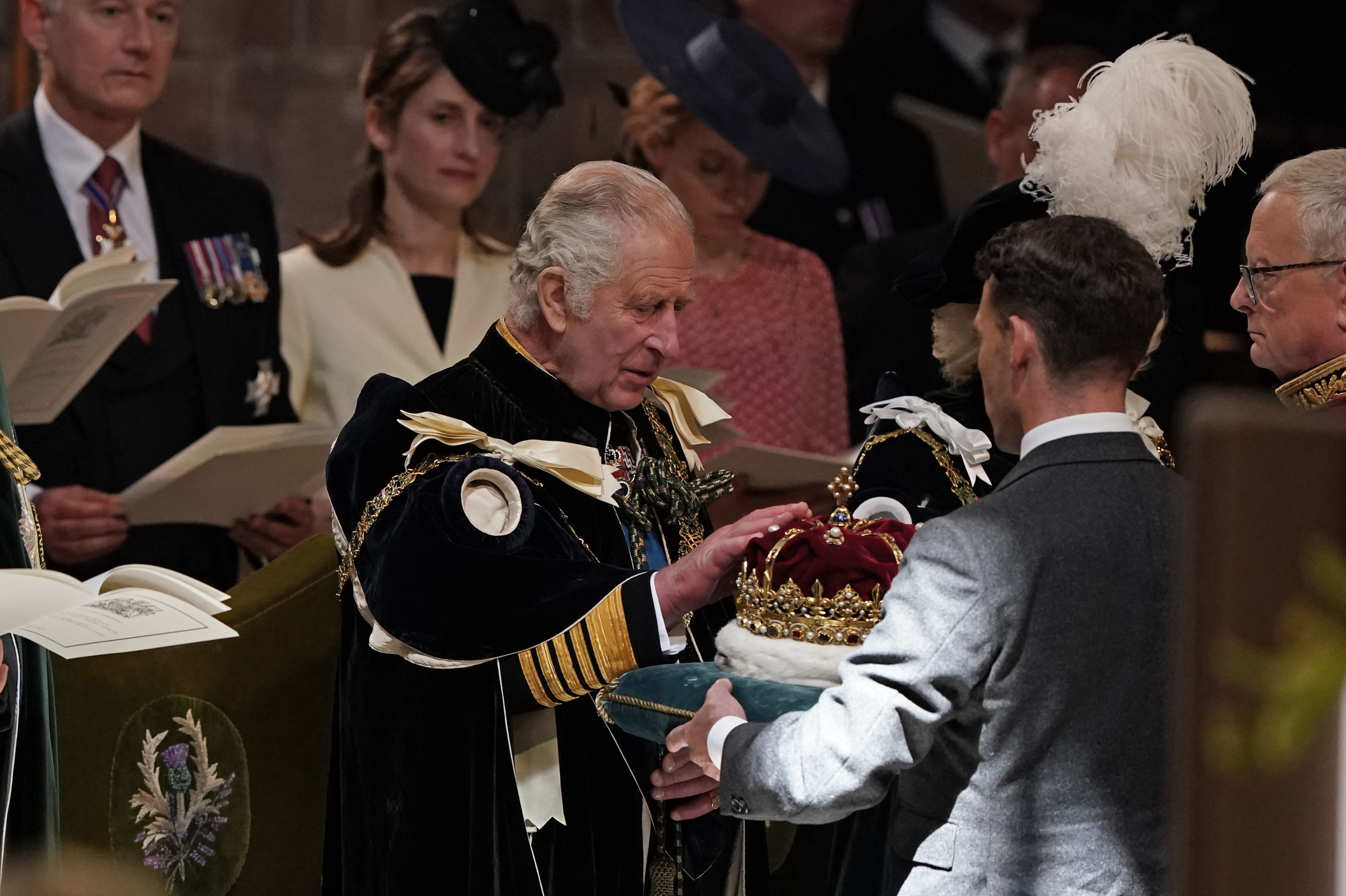 King Charles to receive new sword at Scottish ceremony