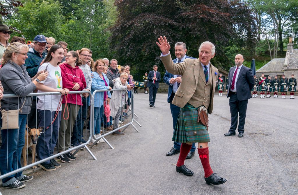 See Photos Of King Charles's 2023 Arrival At Balmoral