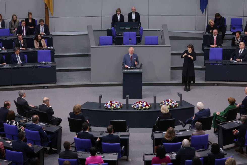 king charles iii and the queen consort visit germany day 2