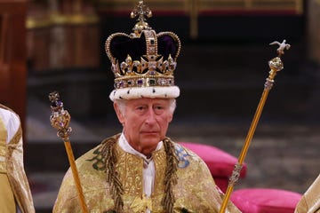 their majesties king charles iii and queen camilla coronation day