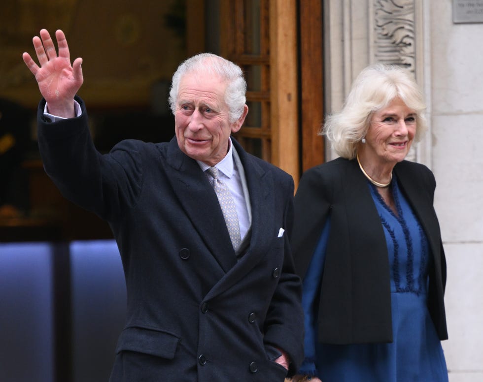 king charles iii leaves hospital after treatment for enlarged prostate