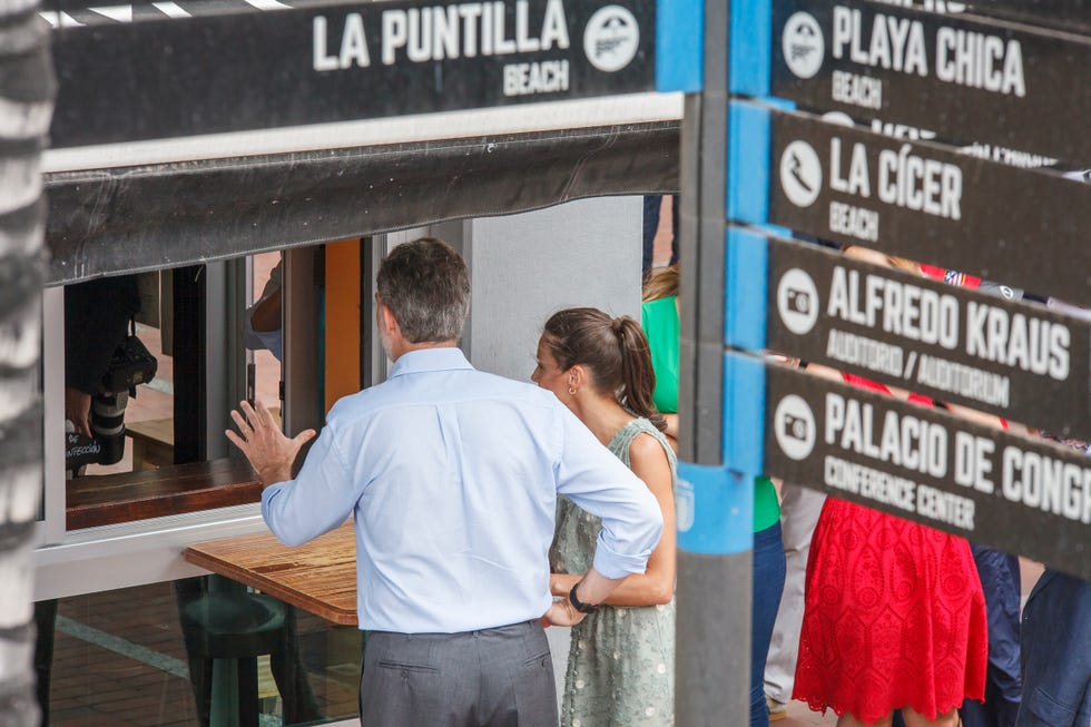 letizia y felipe en las palmas de gran canaria
